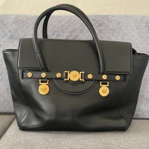 Versace top handle vintage purse